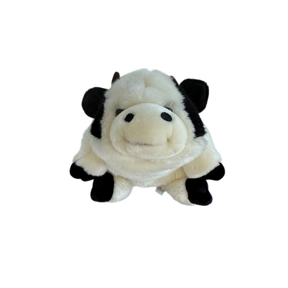 SKM Enterprises Vintage Plush Cow Stuffed Animal Stuffie Toy 12 inches - Picture 1 of 10